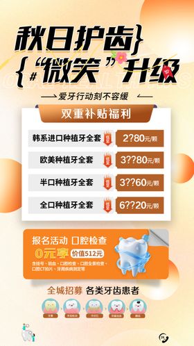 牙科海报