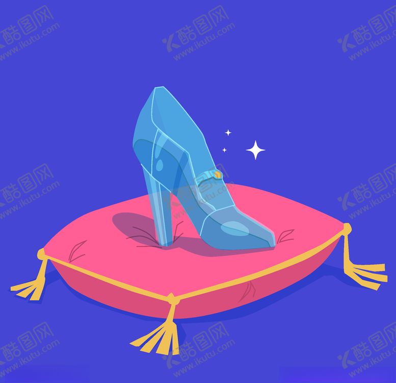 编号：60590110110034337252【酷图网】源文件下载-水晶鞋