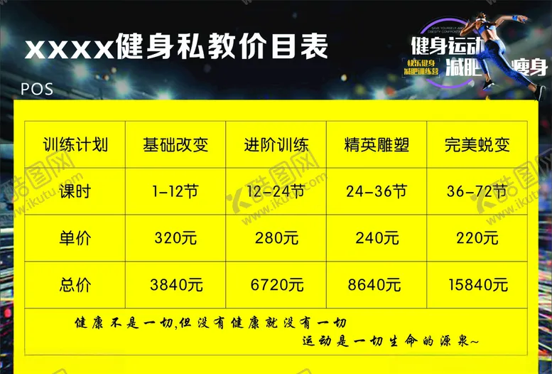 编号：31706310172206242646【酷图网】源文件下载-健身房私教