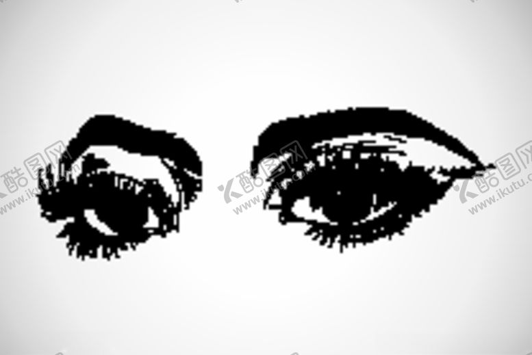 编号：97897809282032292172【酷图网】源文件下载-手绘眼矢量素材