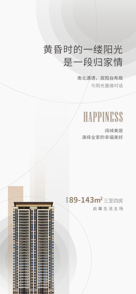 地产系列海报