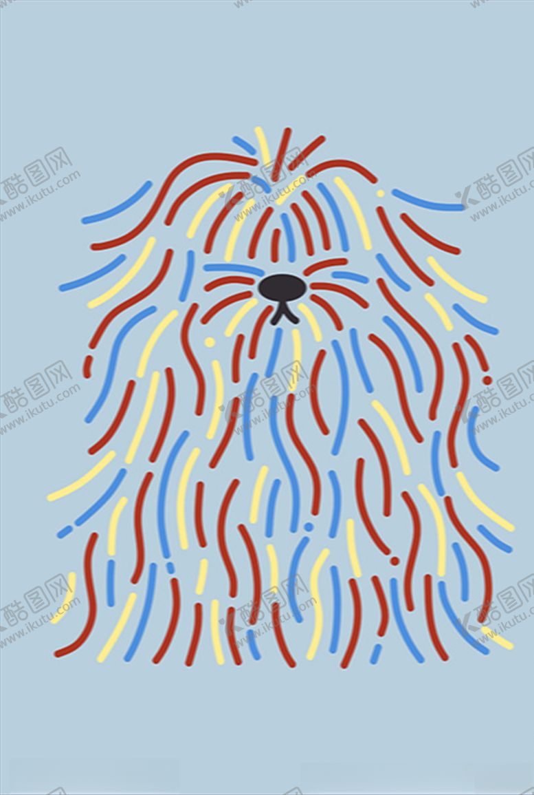 编号：13112910082213057232【酷图网】源文件下载-线条狗