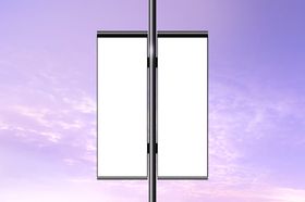 道旗样机高清效果图分层文件