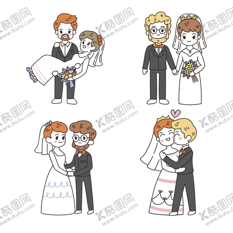 编号：37557410250759078007【酷图网】源文件下载-结婚 