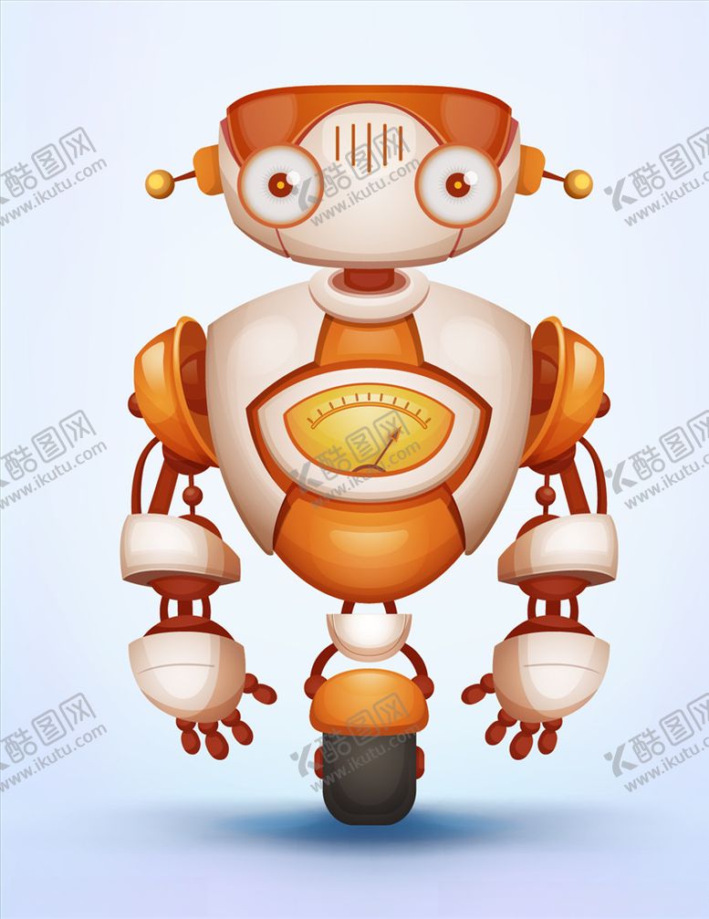 编号：75250810110521528866【酷图网】源文件下载-卡通机器人