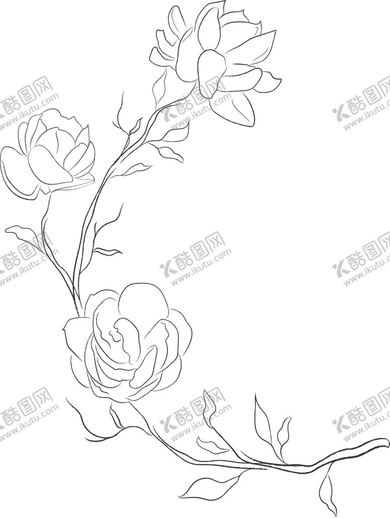 编号：63015505041436433873【酷图网】源文件下载-森系花卉