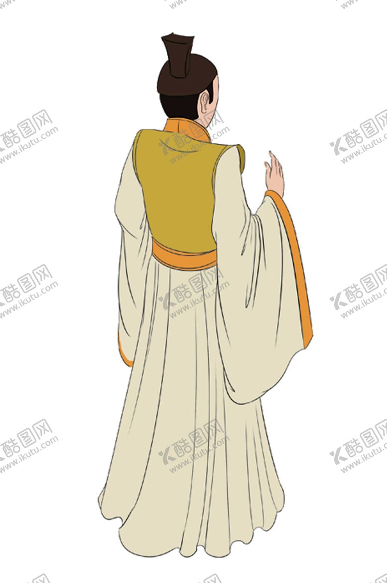 编号：15983609200741222084【酷图网】源文件下载-古人psd分层 人物 手绘