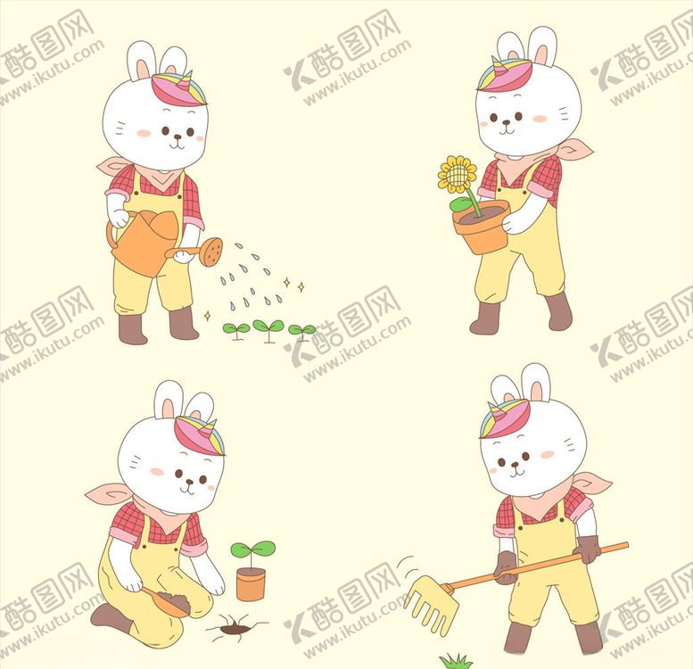 编号：84754407052259275571【酷图网】源文件下载-卡通兔子