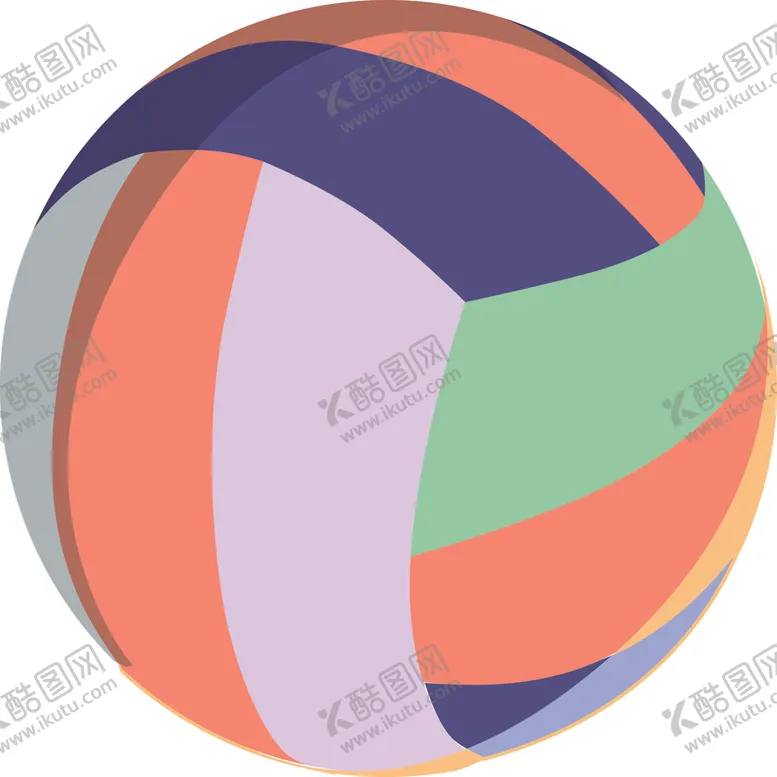 编号：66556902170627393349【酷图网】源文件下载-创意彩色沙滩球皮球排球玩具球