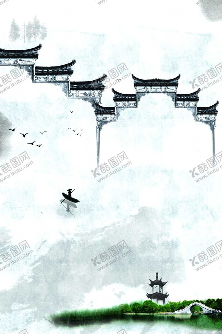 编号：14535905091550589668【酷图网】源文件下载-水墨画