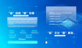 芯片发展活动背景板