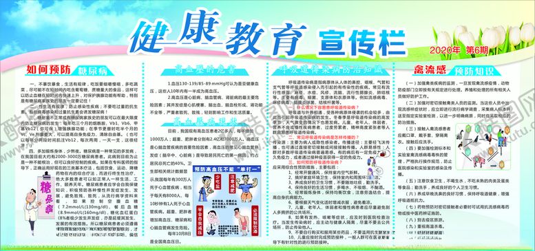 编号：95610210250409157004【酷图网】源文件下载-健康教育宣栏