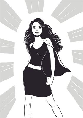 女性插画