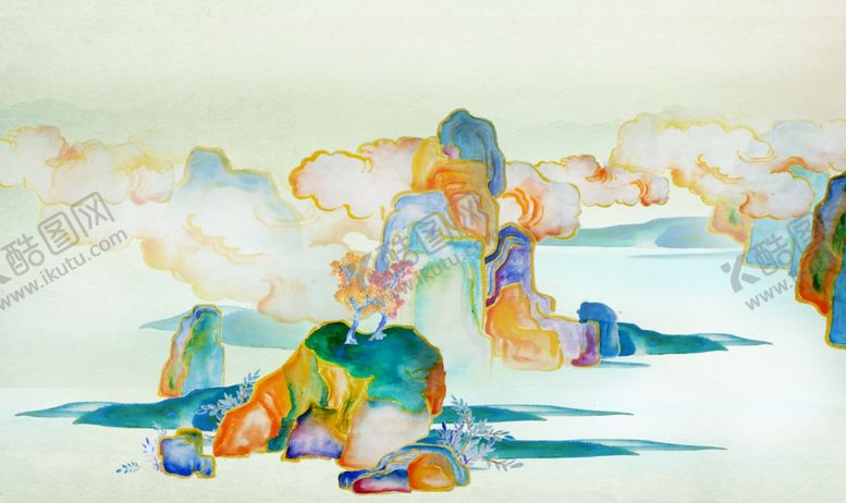 编号：96206910051623558149【酷图网】源文件下载-中式装饰画