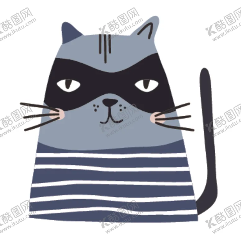 编号：92160007031215308407【酷图网】源文件下载-猫咪主题插画图案