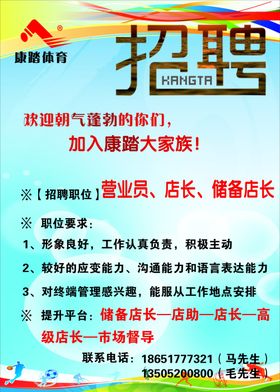 招聘海报