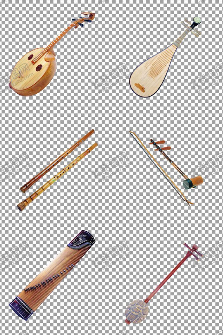 编号：27689109211429034441【酷图网】源文件下载-中国古典乐器