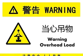 当心吊物
