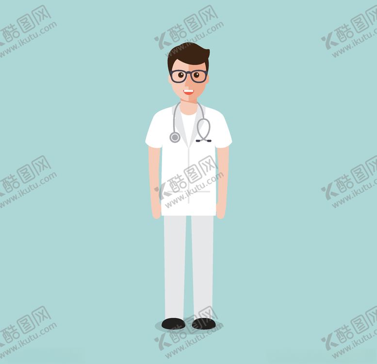 编号：56111907011616402437【酷图网】源文件下载-卡通医生
