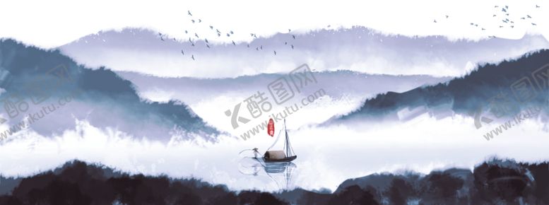 编号：70266609191752297063【酷图网】源文件下载-国画山水画