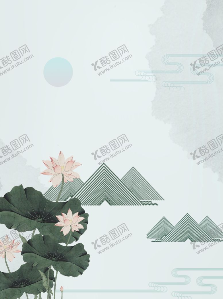 编号：27627409200648341732【酷图网】源文件下载-古风荷花