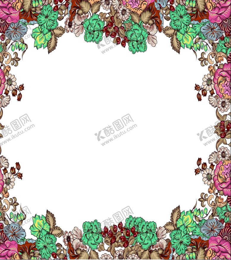 编号：96479610210555549895【酷图网】源文件下载-欧式花纹背景