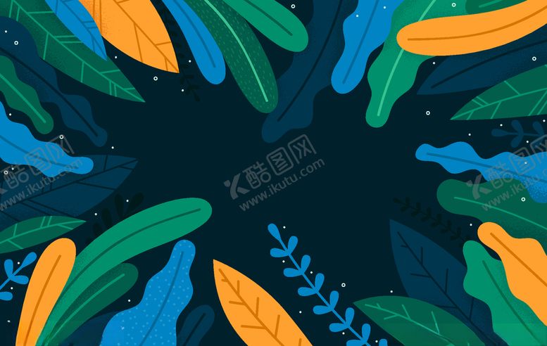 编号：90692909251026359445【酷图网】源文件下载-叶子背景