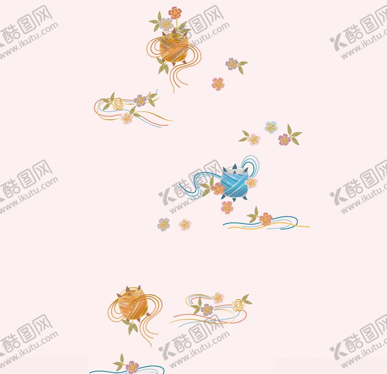 编号：13434207040310502917【酷图网】源文件下载-手绘花花朵大牌新款爆款