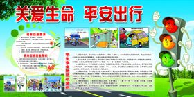 校园交通安全展板