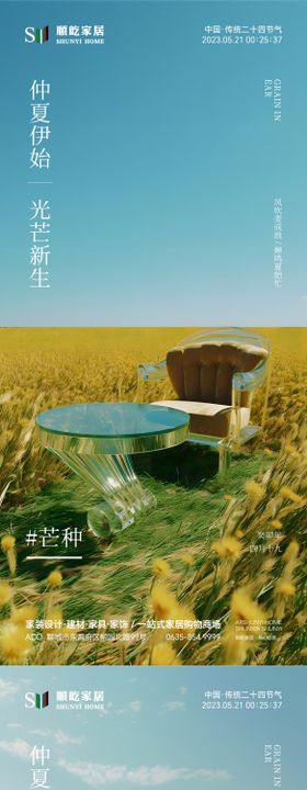 芒种节气海报