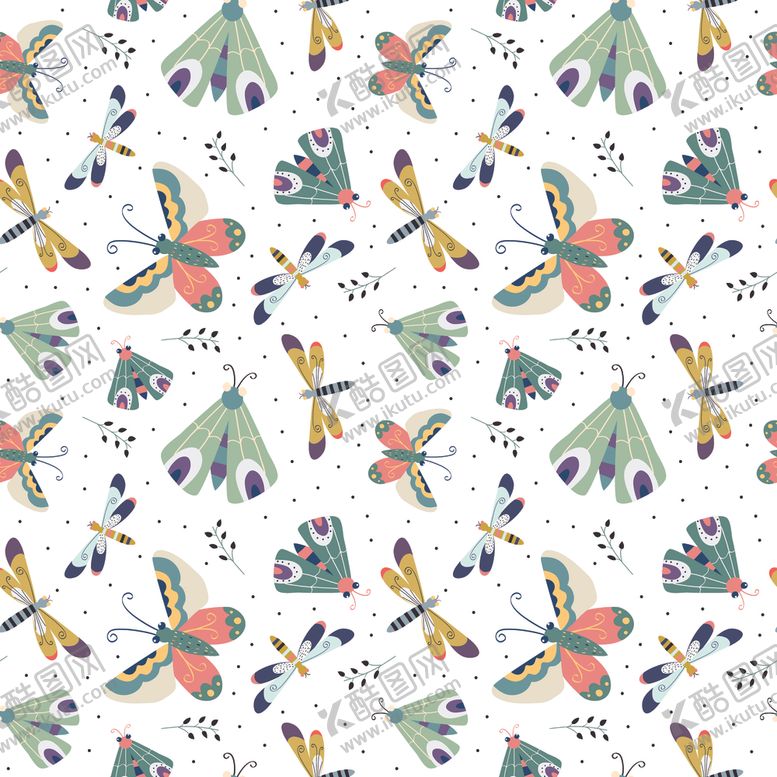 编号：60405910051522593528【酷图网】源文件下载-无缝花纹卡通