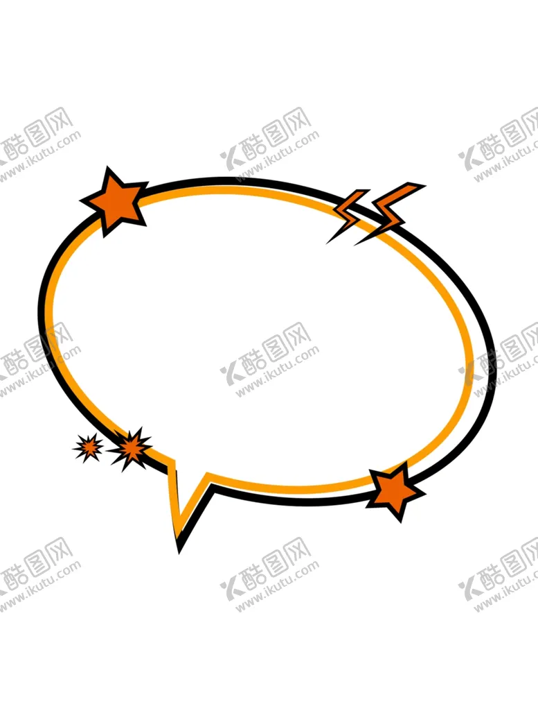 编号：93787002130010297291【酷图网】源文件下载-卡通可爱爆炸云对话框气泡边框
