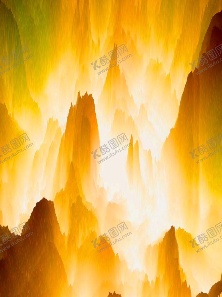 编号：62452906181825284387【酷图网】源文件下载-金色金山背景
