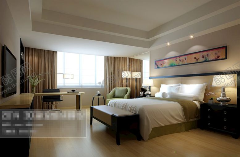 编号：68215109241356408682【酷图网】源文件下载-卧室效果图