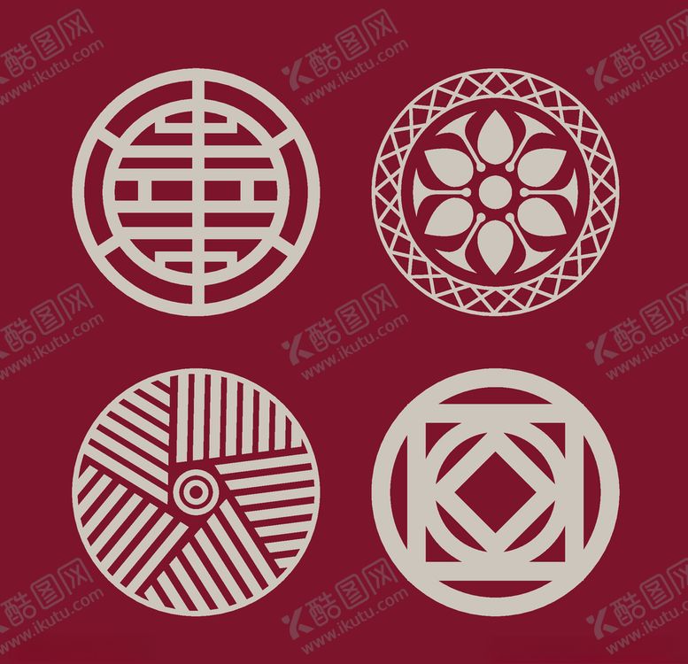 编号：46999009210534006624【酷图网】源文件下载-中式花纹