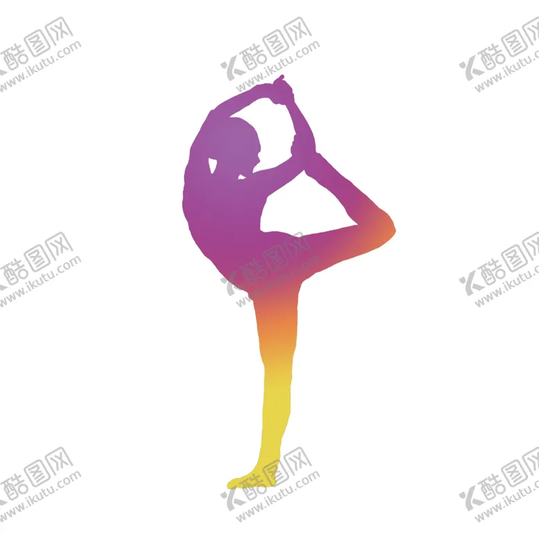 编号：17652506261909365789【酷图网】源文件下载-瑜咖剪影