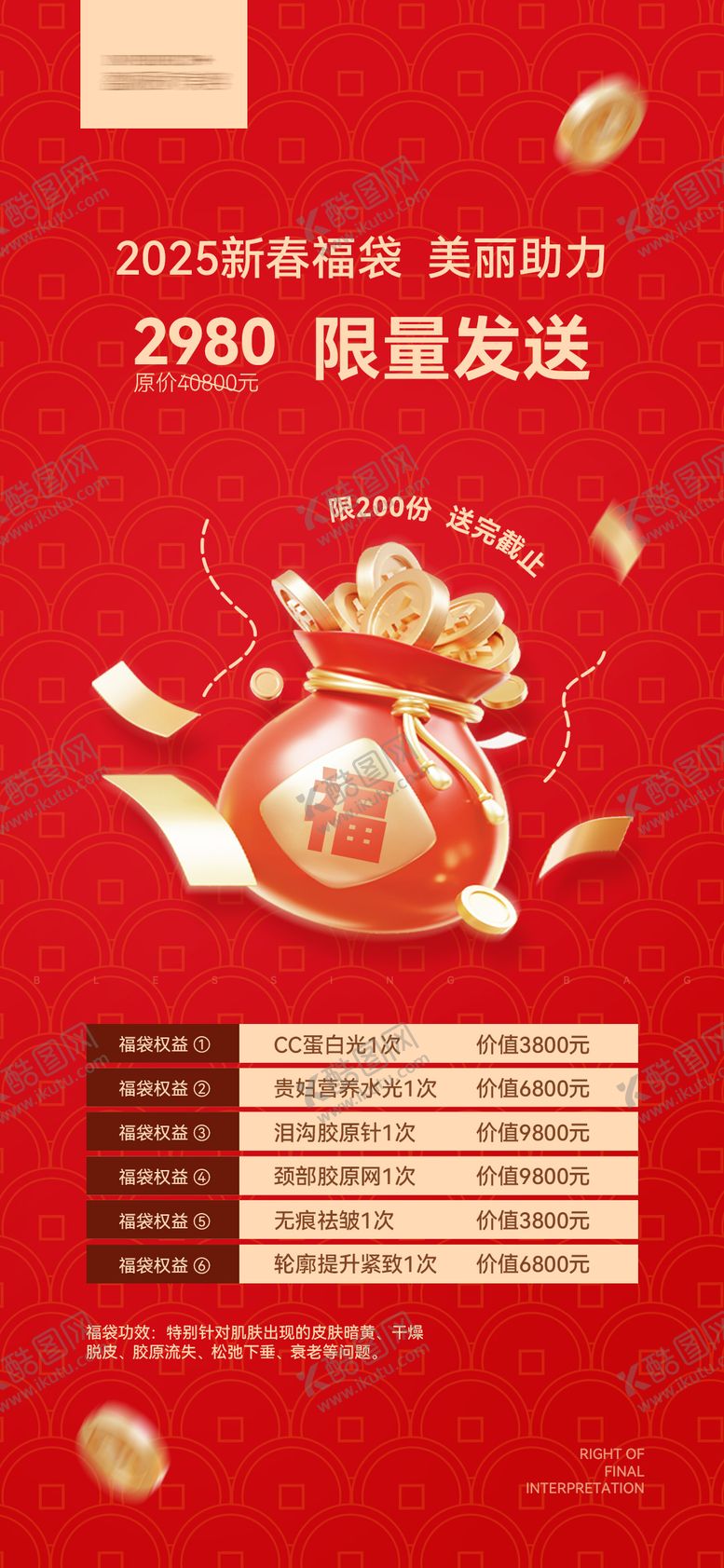编号：63007706271639554623【酷图网】源文件下载-新春福袋海报