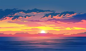 风景插画