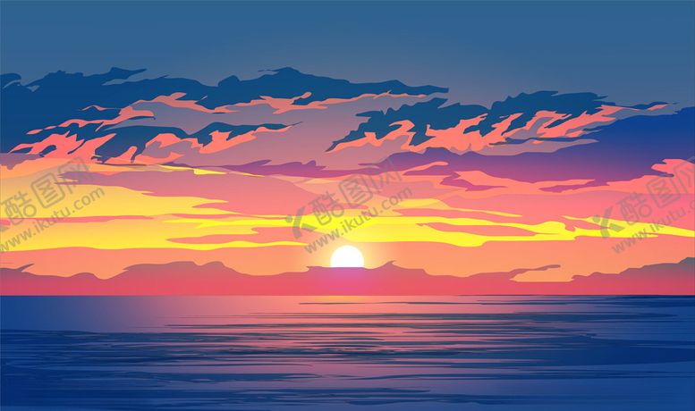 编号：51127405100618343467【酷图网】源文件下载-风景插画