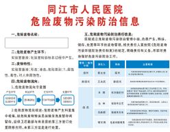 危险废物污染防治信息废物公示牌