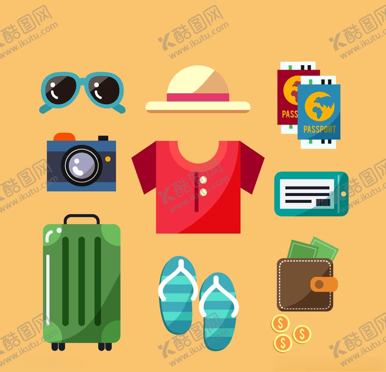 编号：46484406260733008455【酷图网】源文件下载-旅行元素