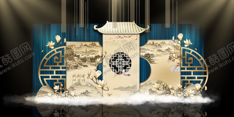 编号：68828105100522467755【酷图网】源文件下载-香槟色婚礼