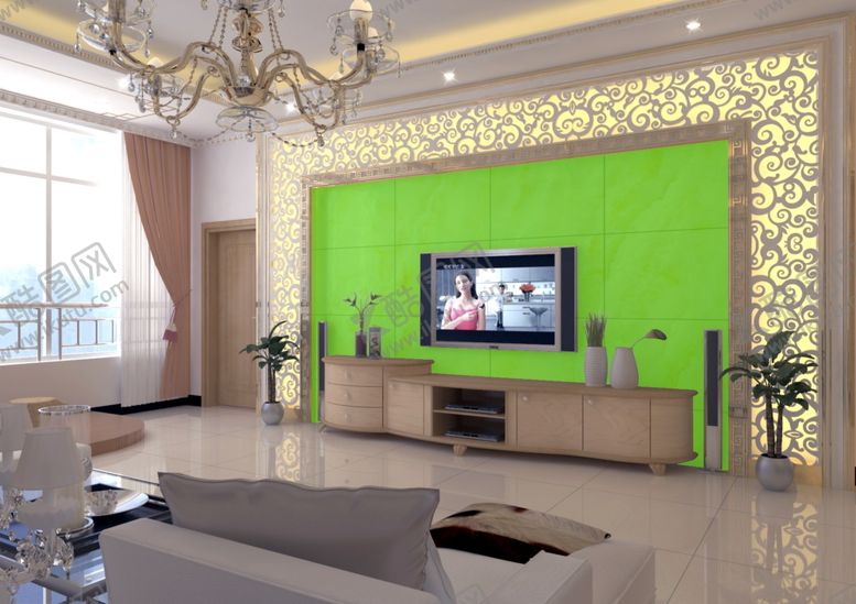 编号：19866410291811572755【酷图网】源文件下载-背景墙样机场景样机装饰画