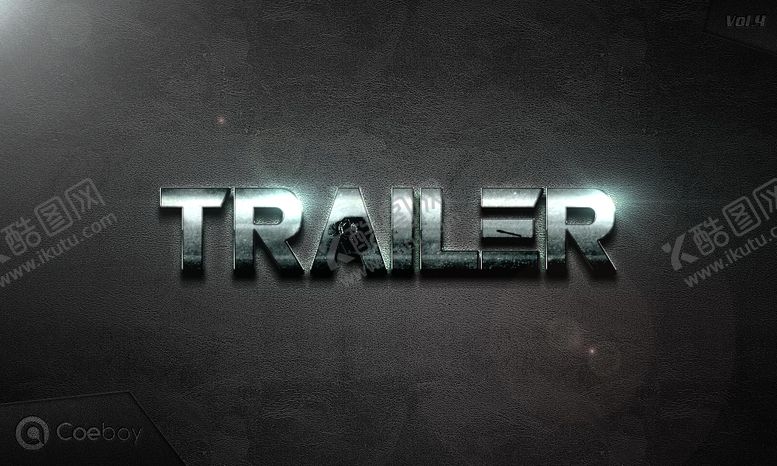 编号：91382309251630517463【酷图网】源文件下载-特级质感金属特效字