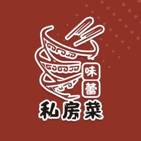 私房菜logo