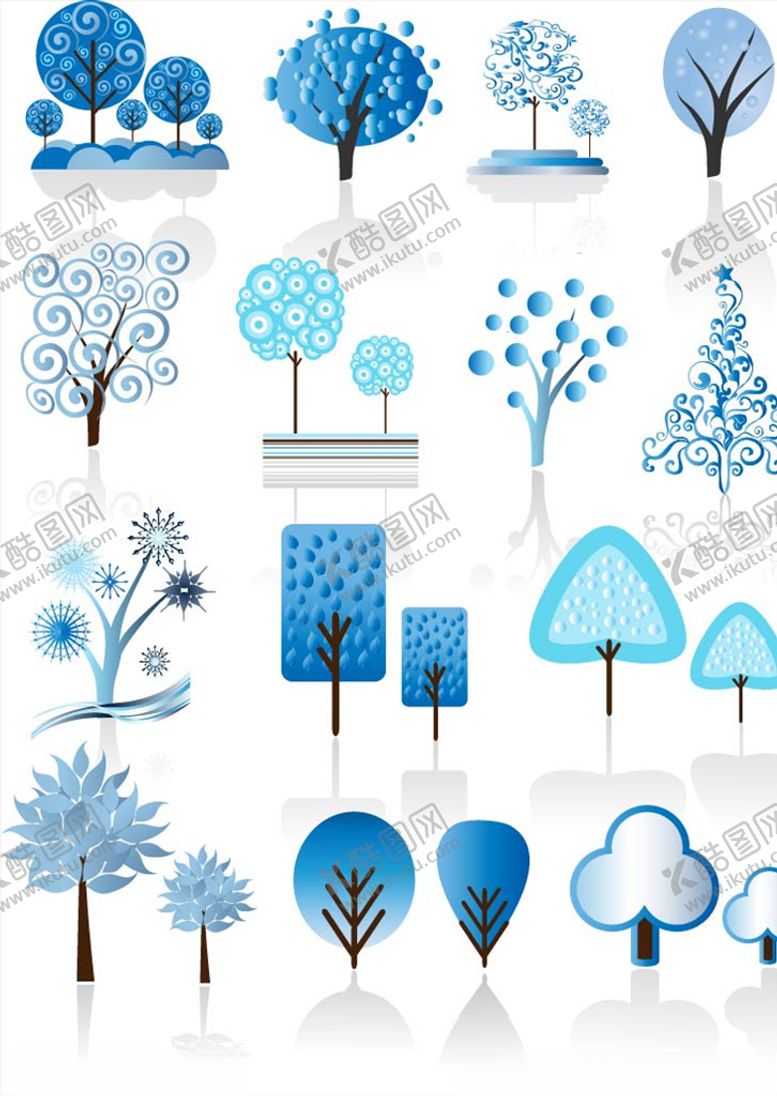 编号：29048609281641551151【酷图网】源文件下载-手绘卡通树木