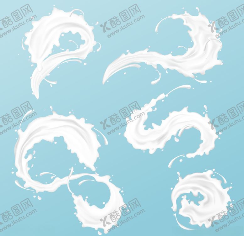编号：18558710310825104467【酷图网】源文件下载-飞溅牛奶