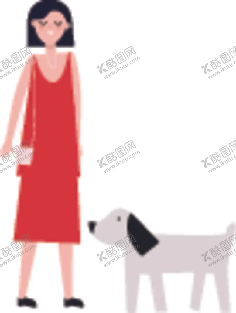 编号：56031906181432362512【酷图网】源文件下载-遛狗