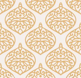 复古圣诞节卡通背景图案