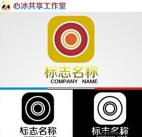 logo设计字母矢量图制作
